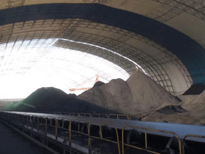 九江煤棚料仓网架