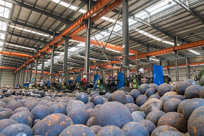 九江网架配件车间